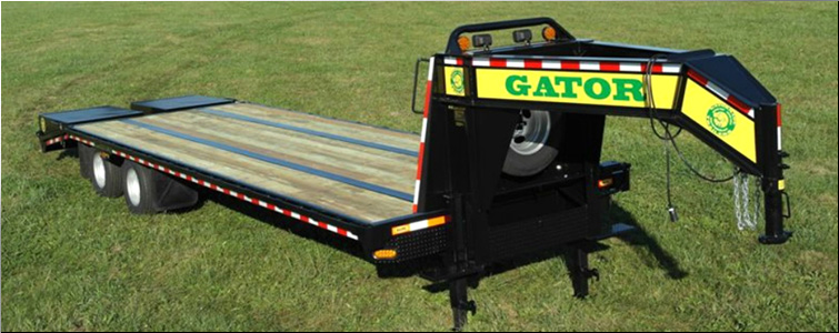 GOOSENECK TRAILER 30ft tandem dual - all heavy-duty equipment trailers special priced  Wake County, North Carolina