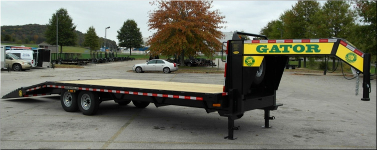 Gooseneck flat bed trailer for sale14k  Wake County, North Carolina